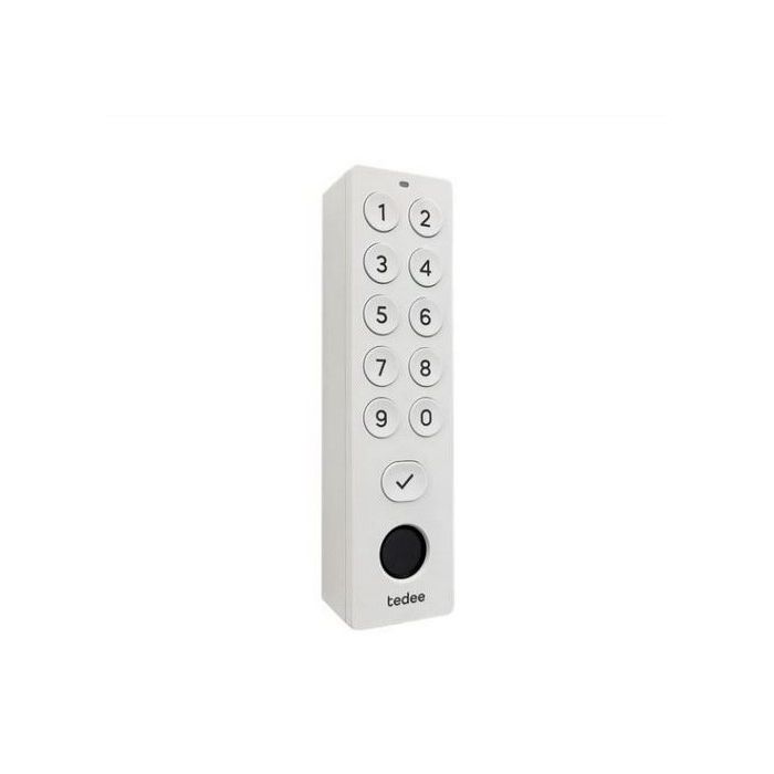 Tedee Keypad PRO — przyciski kodu i czytnik palca